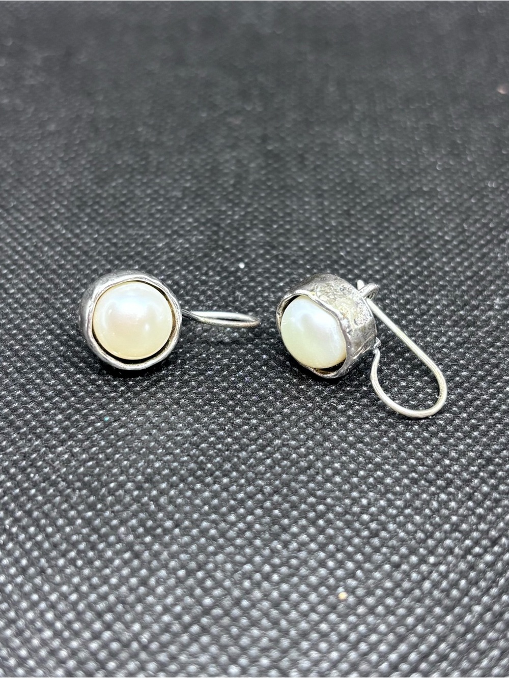 Silpada Margarite Pearl Drop Earrings (W1750)